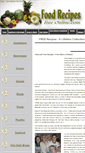 Mobile Screenshot of food-recipes-free-online.com